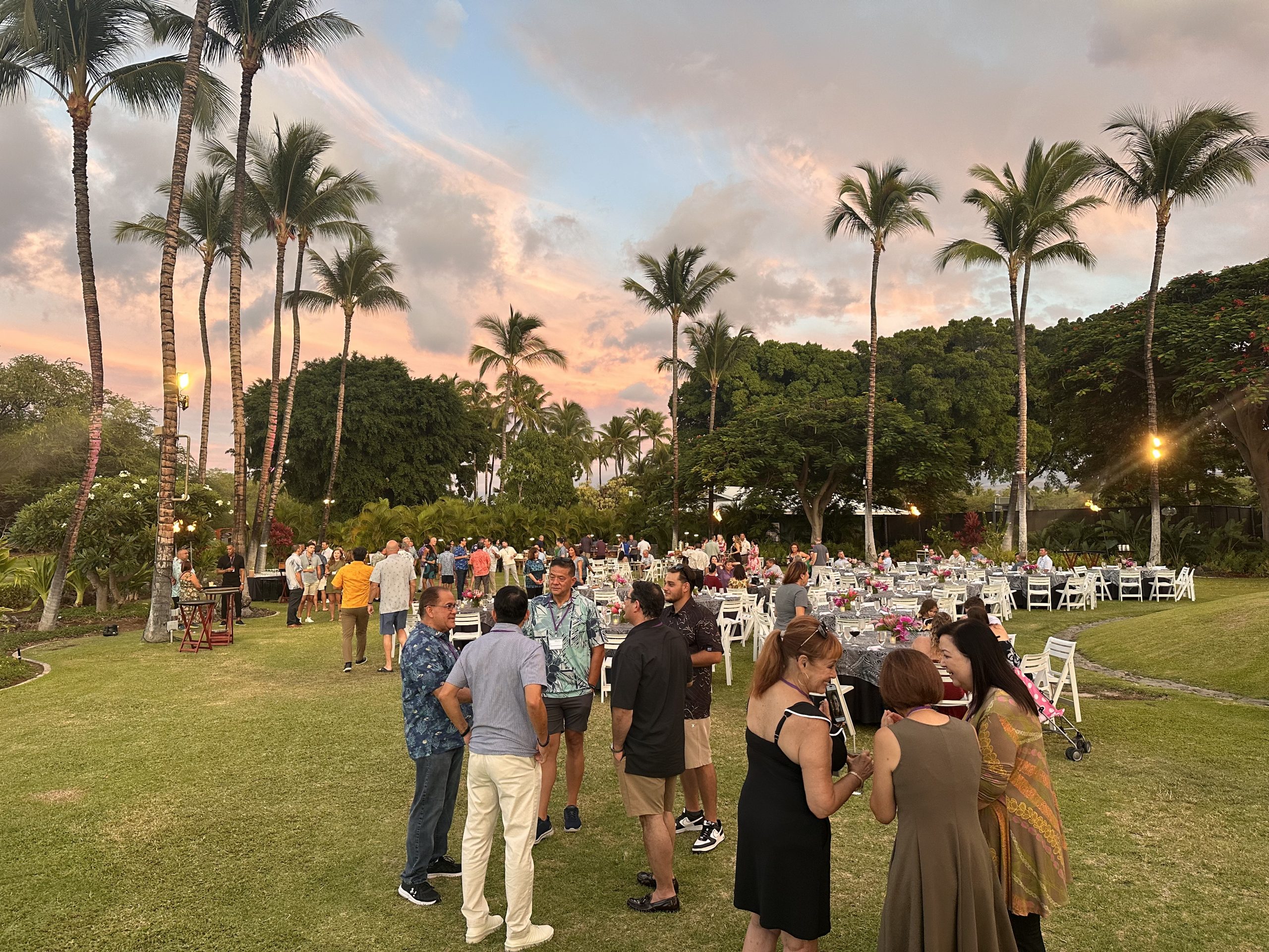2025 HADA Convention Welcome Reception at Plantation Estates at the Fairmont Orchid
