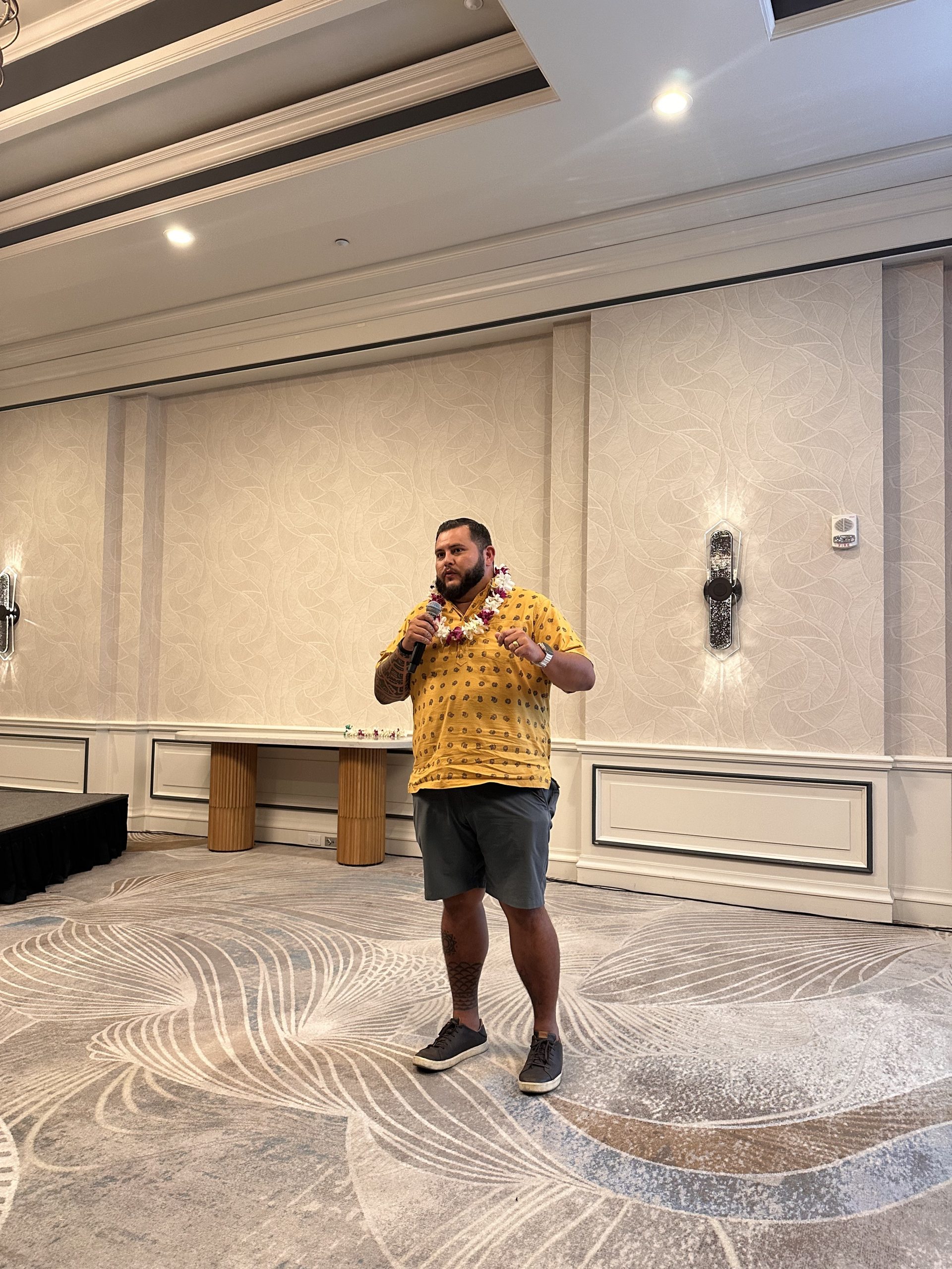 Cyrus Johnasen closes out the 2025 HADA Convention General Meeting