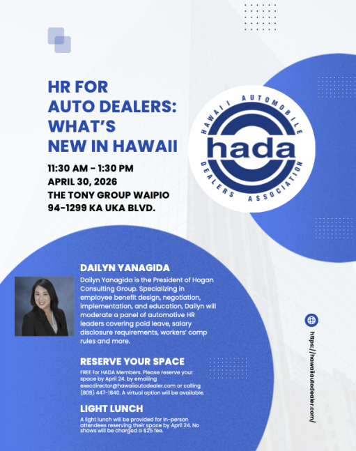 HR for AUTO DEALERS 2026